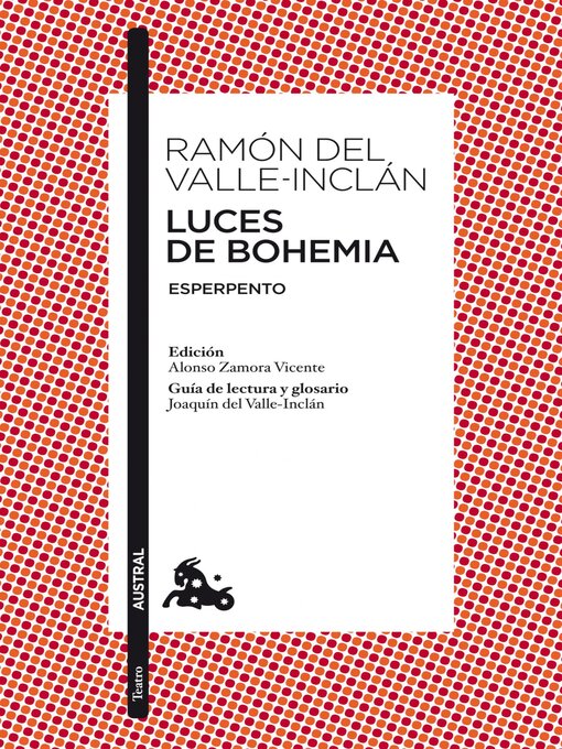 Title details for Luces de Bohemia by Ramón del Valle-Inclán - Available